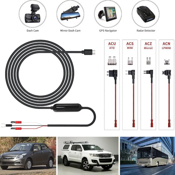 Yeecore Dash Cam Hardwire Kit - Picture 2 of 6